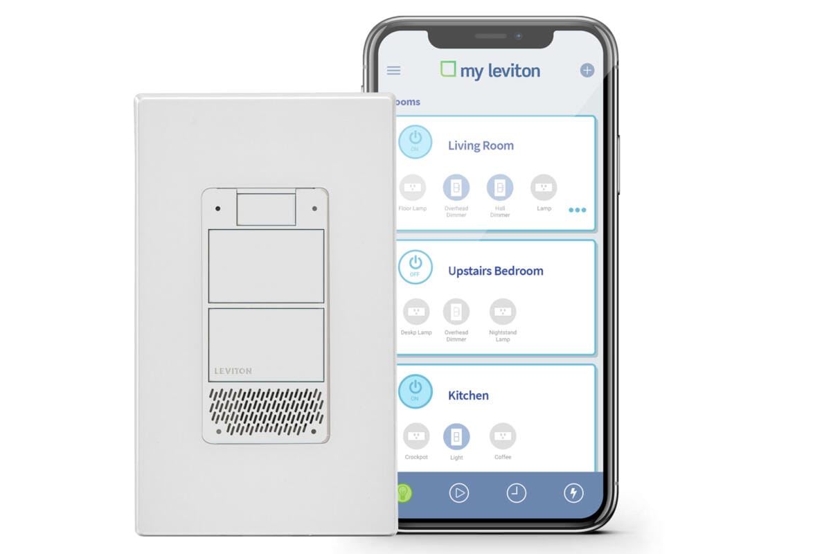 Leviton puts Alexa in a dimmer switch