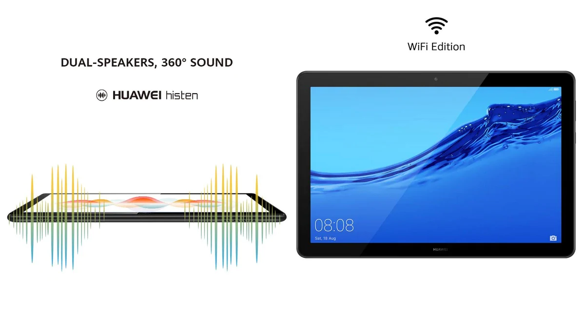 Huawei MediaPad T5 Tablet WiFi Edition Goes on Sale in India via Amazon: Price in India, Offers, Specifications