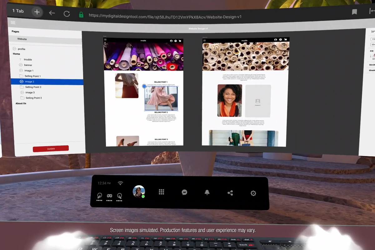 Facebook will bring multiple displays into VR with 'Infinite Office'