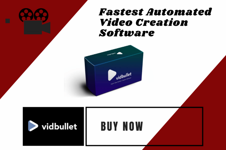 Vidbullet Review | Fastest Automated Video Creation Software